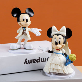 Mickey Weds Minnie Figurine | Newly Wed Couple Figurine