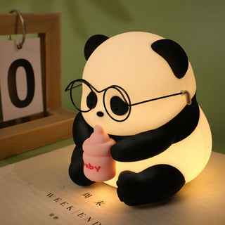 Pookie Panda Silicone Lamp | Touch Sensor Panda Lamp, Rechargeable Night Light