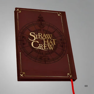 One Piece A5 Premium Notebook – Straw Hat Crew Skull Cover by ABYstyle