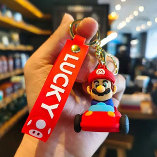 Cute Plumber Keychain - Heavy 3D keychain | Mario Collection
