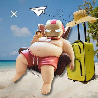 Lazy Super Hero Figurine