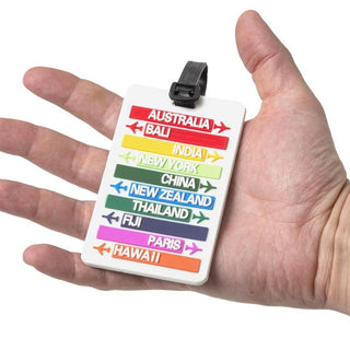 Funny Text Luggage Tag | Baggage Identifier Tags for Travellers