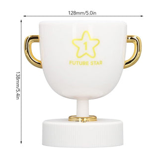 Future Star Trophy LED Lamp and Pen Stand | Victory Cup Lamp