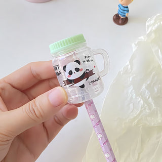 Pretty Panda Jar Sharpener