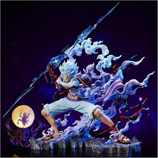 Nika Luffy Gear 5 Glowing Lamp – One Piece Collectible Figure