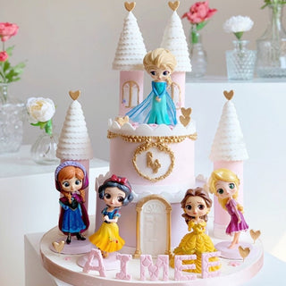 Cute Princess Cake Topper | Light-Weight Collectible Doll Figurines