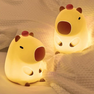 Cute Capybara Silicone Lamp