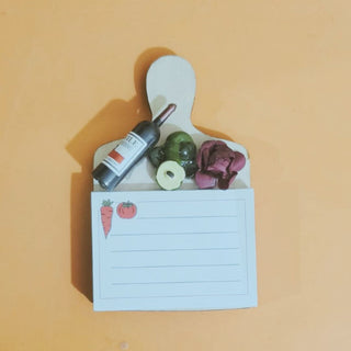 Classic Fridge Magnet with Notepad