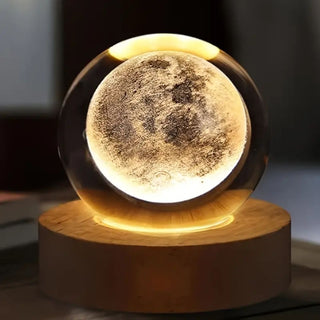 Bring the Moon Home: Crystal Moon Lamp