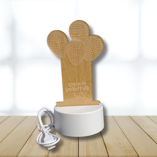 Birthday Dad Acrylic Lamp | Creative Holographic Lamp