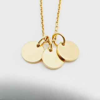 Signature Impressions Necklace | Personalized Initials Tag Necklace