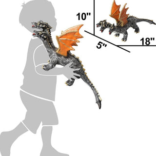 Three - Headed Dinosaur Toy