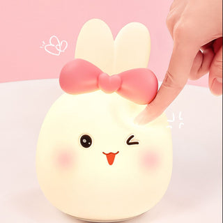 Cutesy Rabbit Lamp - Silicon LED Night Light