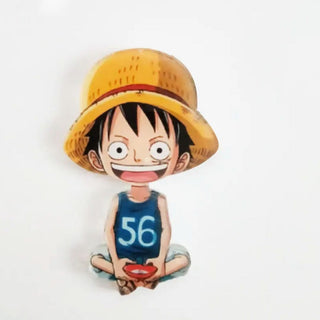 One Piece Acrylic Badge | Acrylic Safety Pins for Luffy Fans