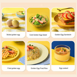 Egg-Splorer The Egg Puller | Convenient Hand Powered Egg Cutter With Drawstring