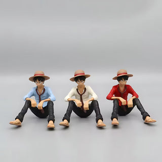 Luffy Sitting Action Figure | One Piece - Monkey D' Luffy