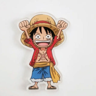 One Piece Acrylic Badge | Acrylic Safety Pins for Luffy Fans