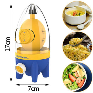 Egg-Splorer The Egg Puller | Convenient Hand Powered Egg Cutter With Drawstring