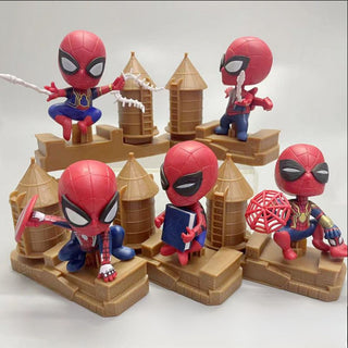 Spider-Verse Castle Crew – Heroic Mini Statue