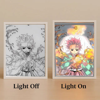 Demon Slayer Light Painting – Kimetsu no Yaiba Warriors