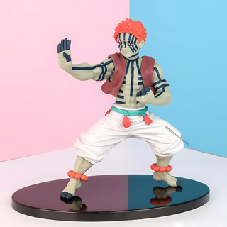 Demon Slayer Akaza Figurine | Upper Rank 3 Collectible Model (15 cm)