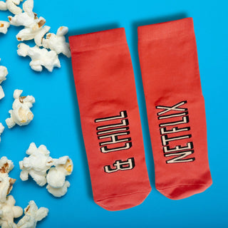 Netflix and Chill Socks