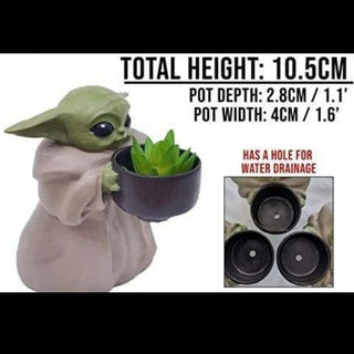 Baby Alien Planter - Table top flower pot