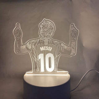 Lionel Messi Acrylic Lamp