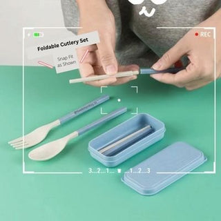 Foldable Cutlery Set ( 3 Pc Set)