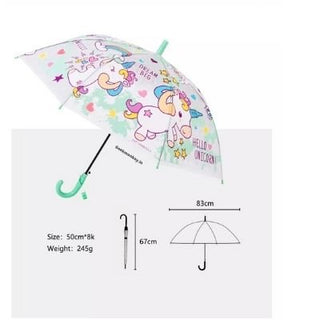 Chubby Unicorn Kids Umbrella