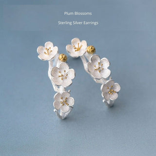 Plum Blossom Ear Stud