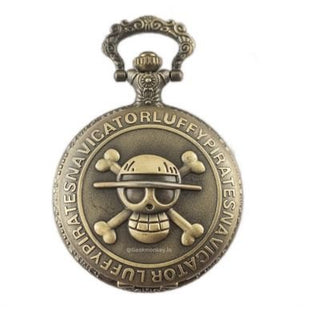 Luffy Pocket Watch - Vintage Pocket Watch Keychain