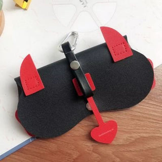 Stupid Cupid Sunglass Case - Faux Leather