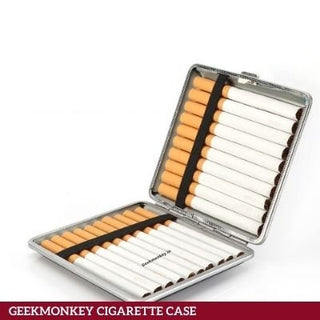 Carved Cigarette Case - Vintage Style Carved Metal Case