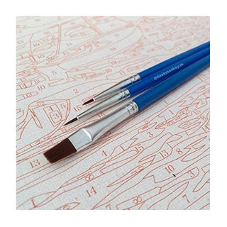 The King PBN - colored lion design