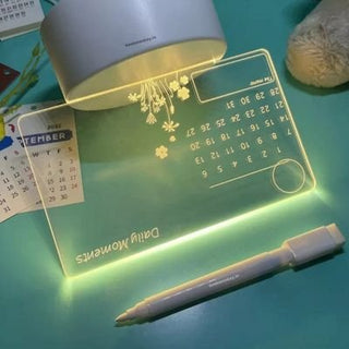 Acrylic Calendar Lamp - 3D Illusion Lamp