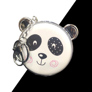 Panda Mirror Keychain
