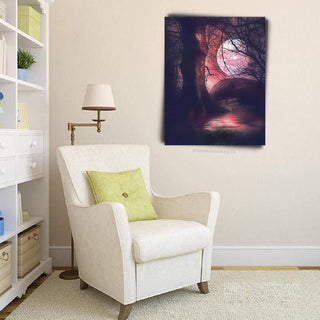 DIY - Paint by Number - Moonlit Night (Framed)