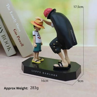 Luffy Shanks Figurine Set