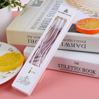 Twisted Metallic Candle (Set of 6 pcs) - Geekmonkey