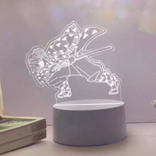Zenitsu LED Lamp | Demon Slayer Illusion Lamp with Holographic Look