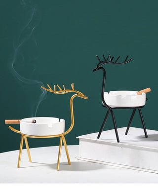 Deer Ashtray | Moose and Antler Trays | Cigarette Holder