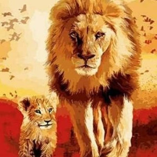 DIY - Paint by Number - Animal Collection - Geekmonkey