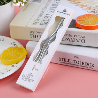 Twisted Metallic Candle (Set of 6 pcs) - Geekmonkey