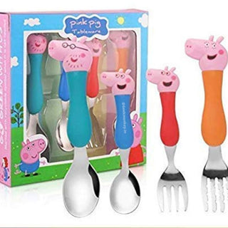 Piggy Cutlery Set | Spoon and Fork Set