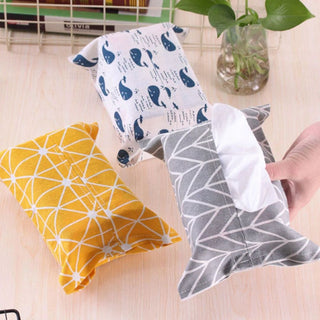 Puffed Pillow - Tissue Box Cover