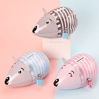Mouse Coin Bank for Kids