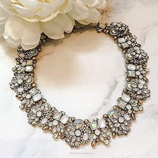 Chunky Choker Bib Necklace