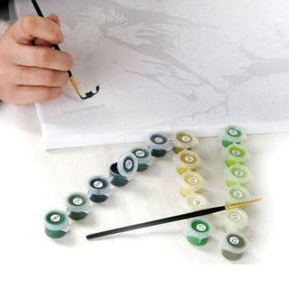 DIY - Paint by Number - Colorful Deer - Geekmonkey