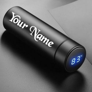 Customized Temperature Water Bottle - Vacuum Flask - Geekmonkey